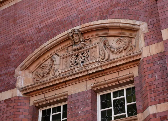 North Face of the East Ham Town Hall (Detail - 01)